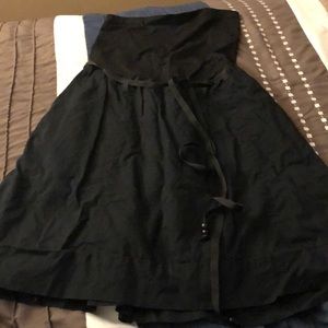 Motherhood MATERNITY black Knee length skirt XL!